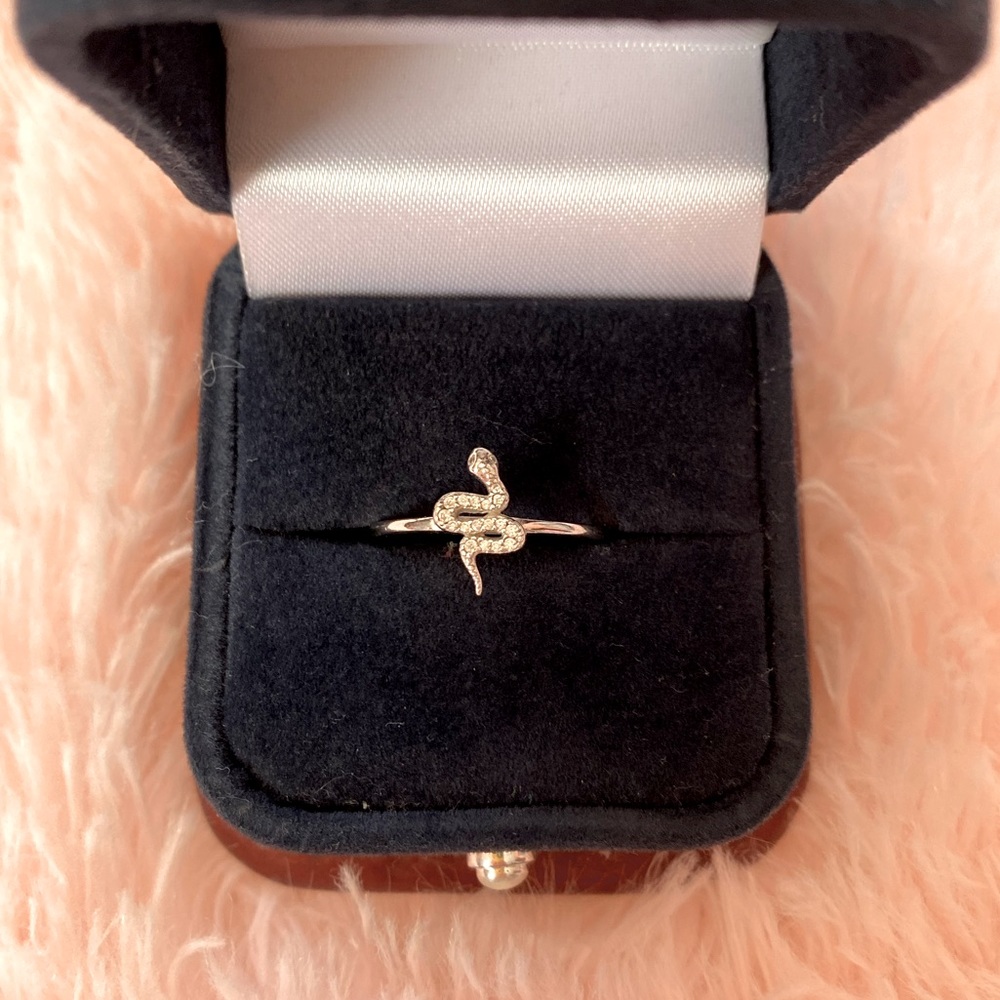 Silver Snake Ring